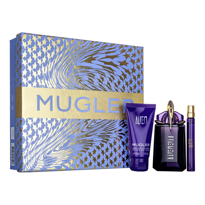 Mugler Alien EDP 60ml 3 Piece Gift Set
