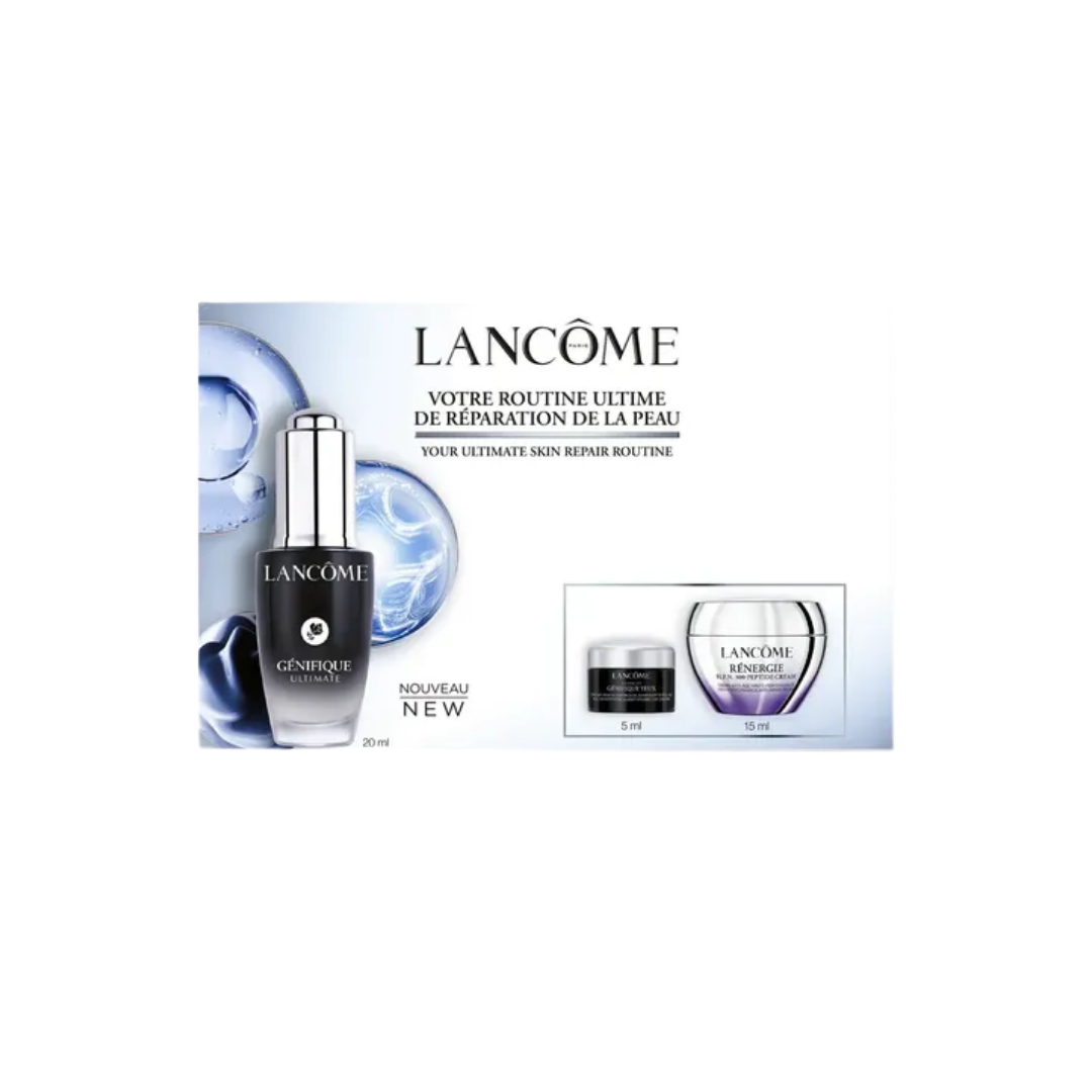 Lancome Genifique Ultimate Skin Repair Routine 3 Piece Starter Kit