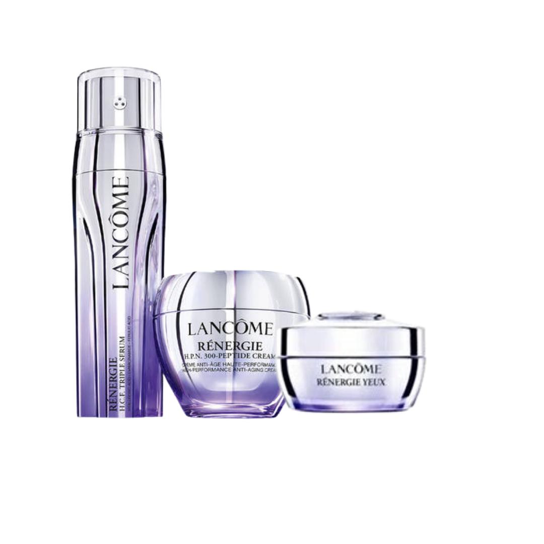 Lancome Renergie H.C.F Tripple Serum Skincare 3 Piece Set