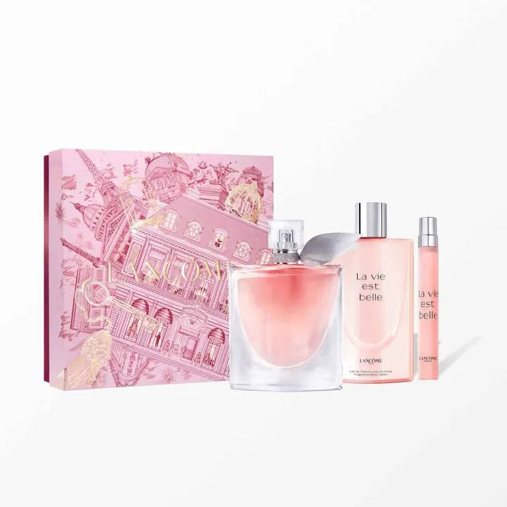 Lancome La Vie Est Belle EDP 100mL 3 Piece Gift Set