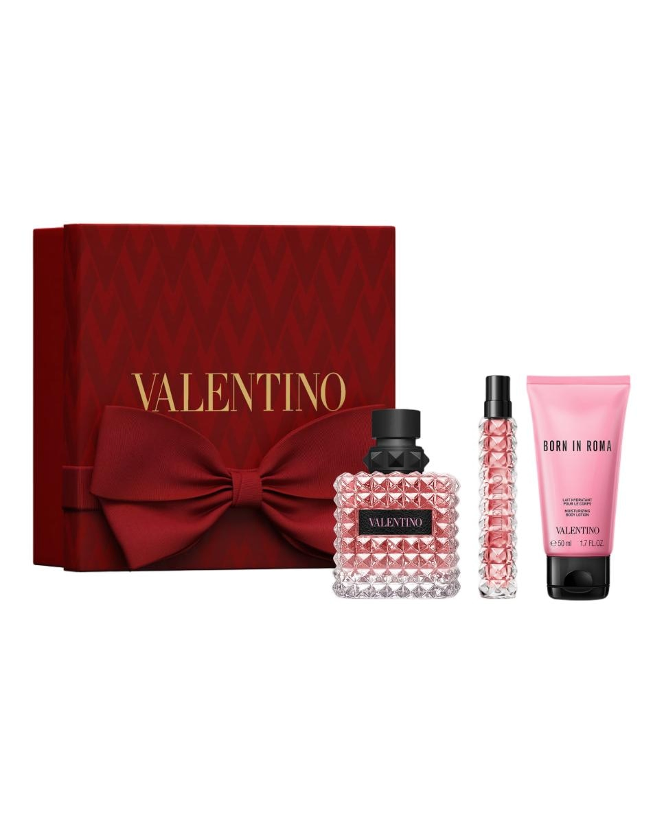 Valentino Donna Born In Roma EDP 100ml 3 Piece Gift Set
