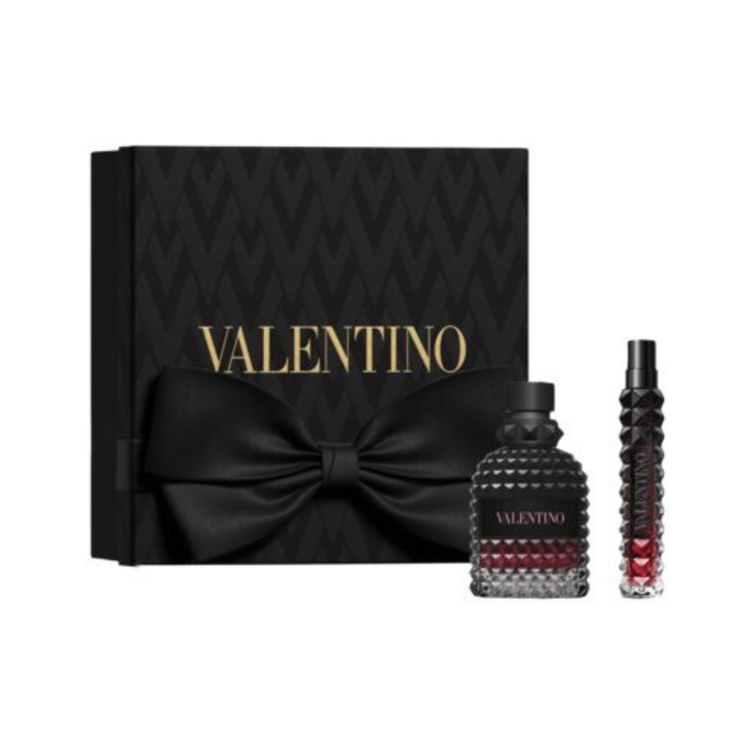 Valentino Uomo Born In Roma Intense EDP 50ml 2 Piece Gift Set