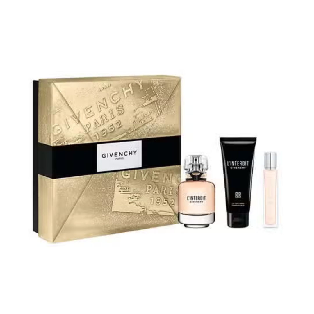 Givenchy L'interdit EDP 50ml 3 Piece Gift Set