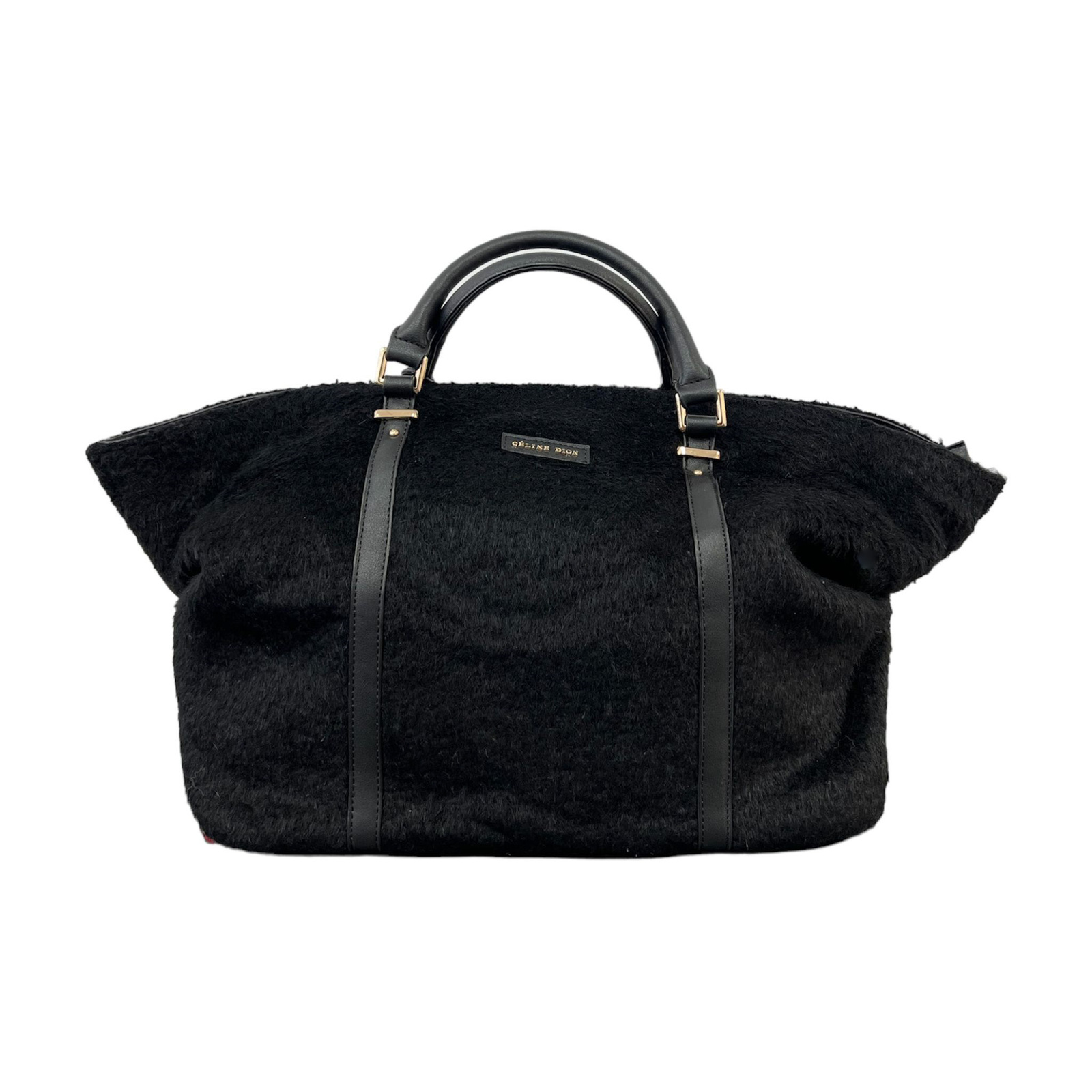 Celine Dion Tessitura Black Handbag