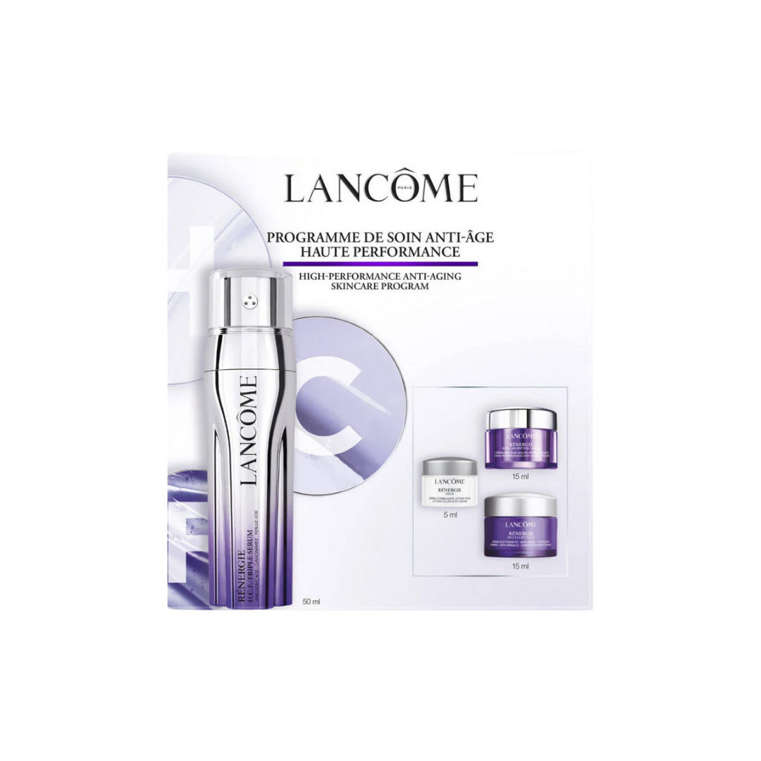Lancome Renergie H.C.F Triple Serum 50ml 4 Piece Skincare Set