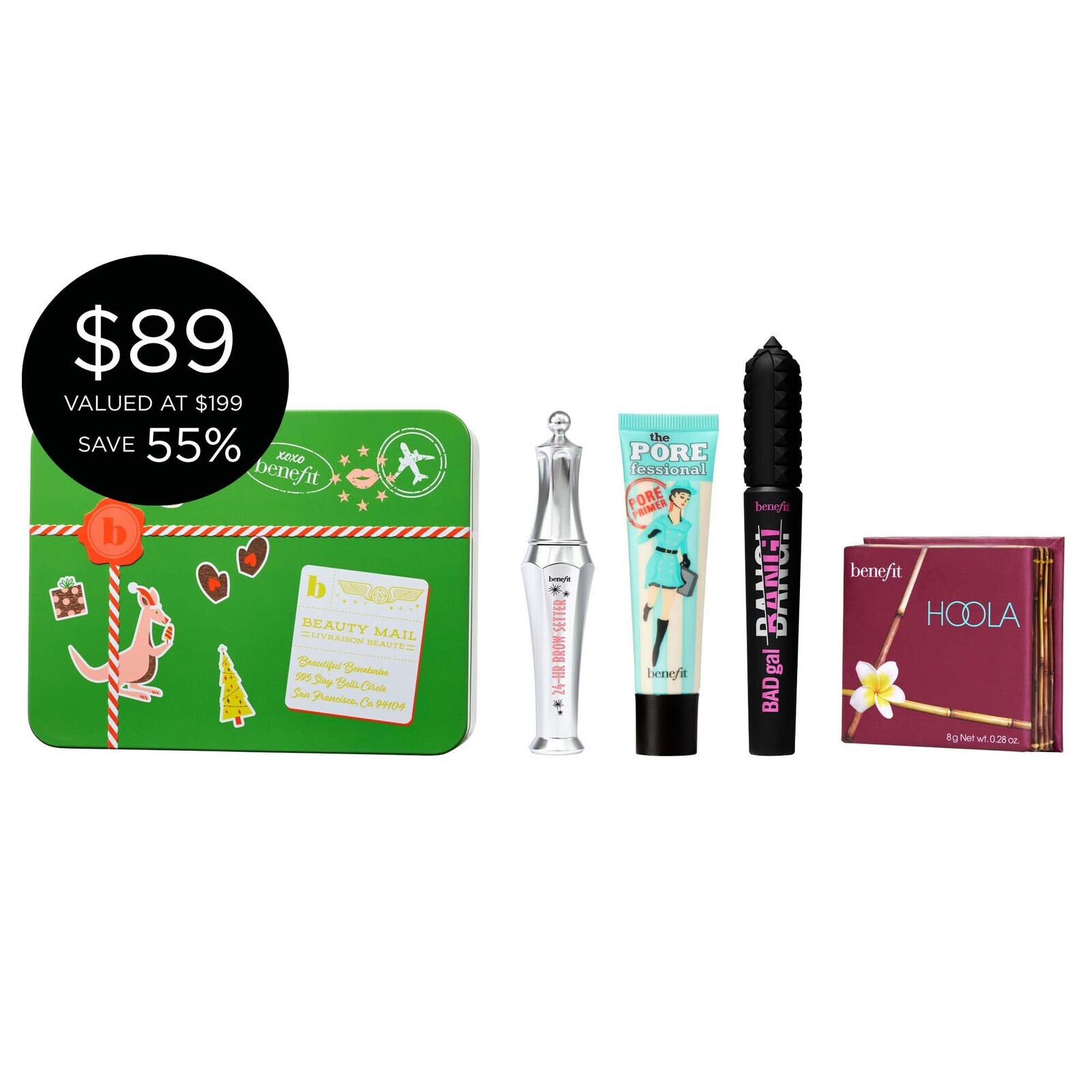 Benefit Cosmetics Benefit Full Glam Greetings Set