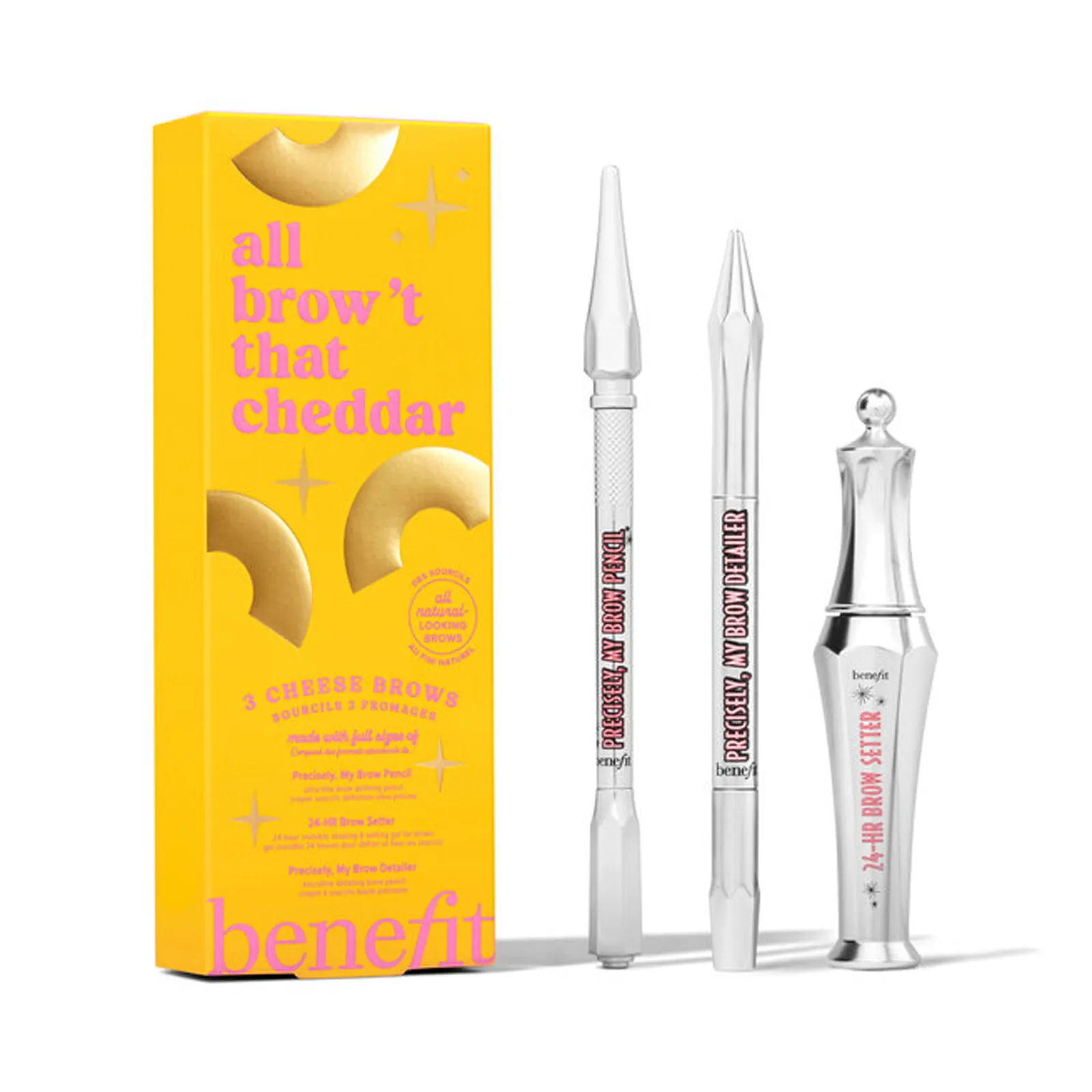 Benefit Cosmetics All Brow't That Chedda Set 4.5/5 Neutral Deep-brown