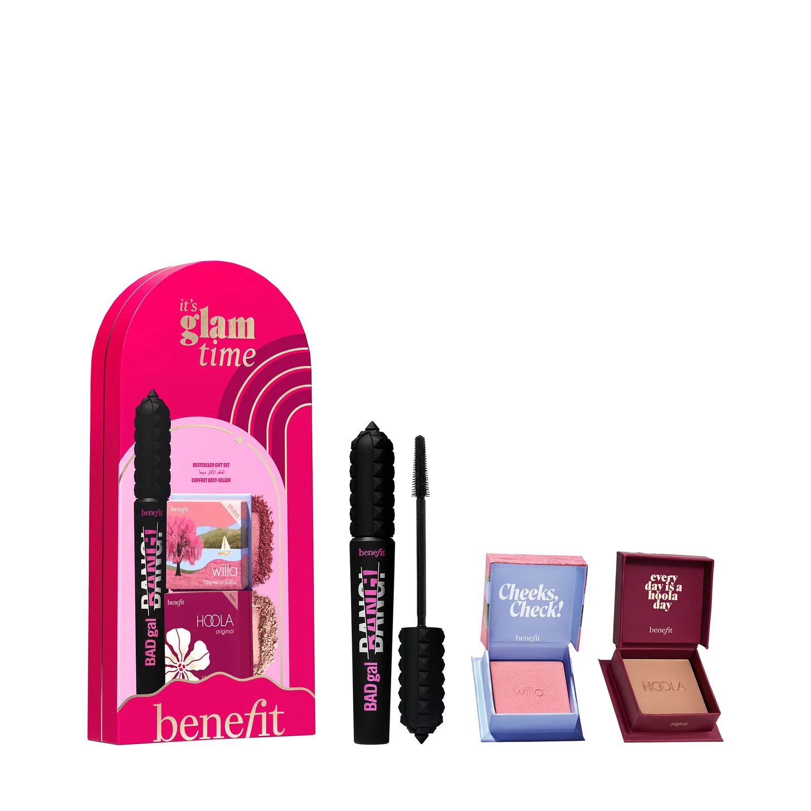 Benefit Cosmetics It's Glam Time 3 Pieces Gift Set