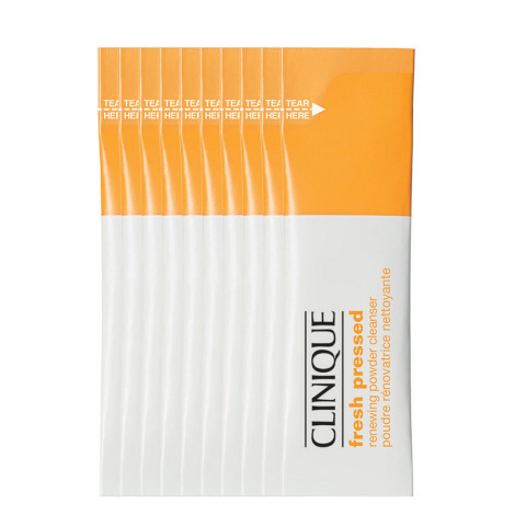 Clinique Fresh Pressed Renewing Powder Cleanser With Pure Vitamin C 14G 28 X Sachets 14g