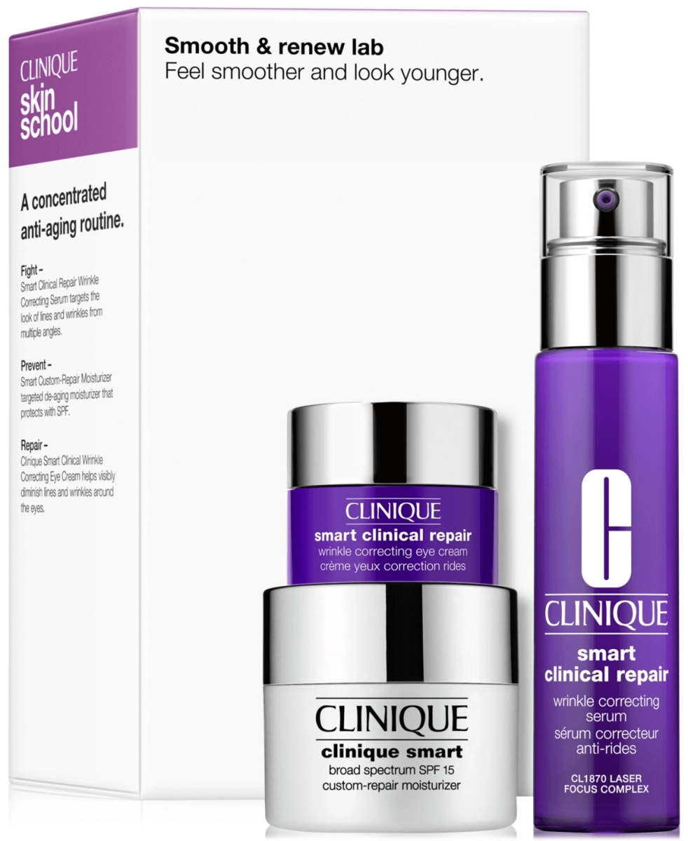 Clinique Skin School Smooth & Renew Lab Set