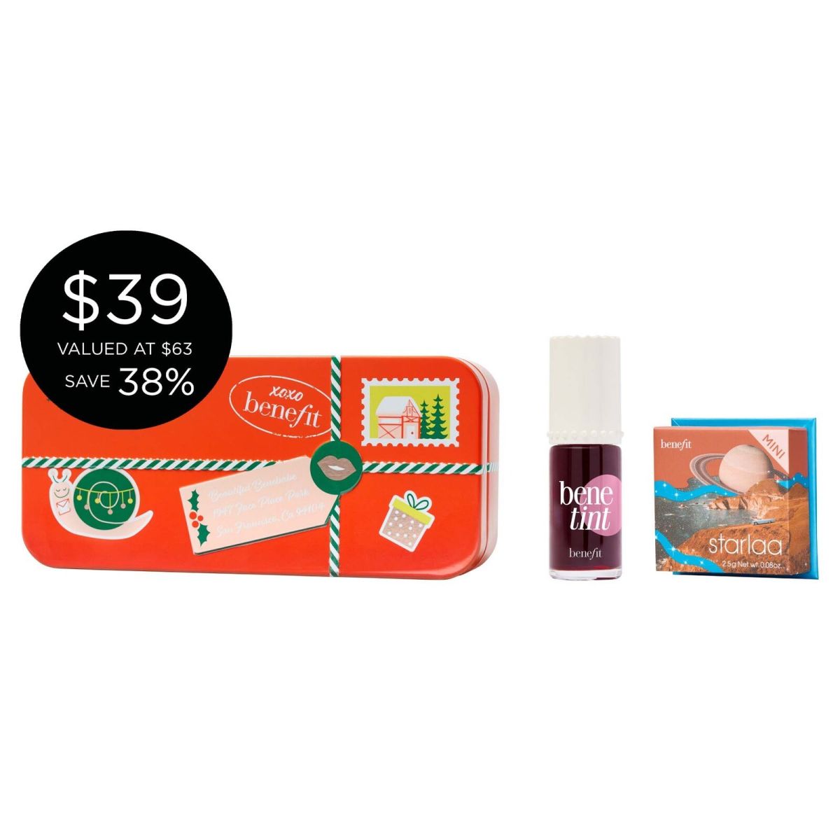 Benefit Cosmetic Benefit Blushin Benetint Bundle Set