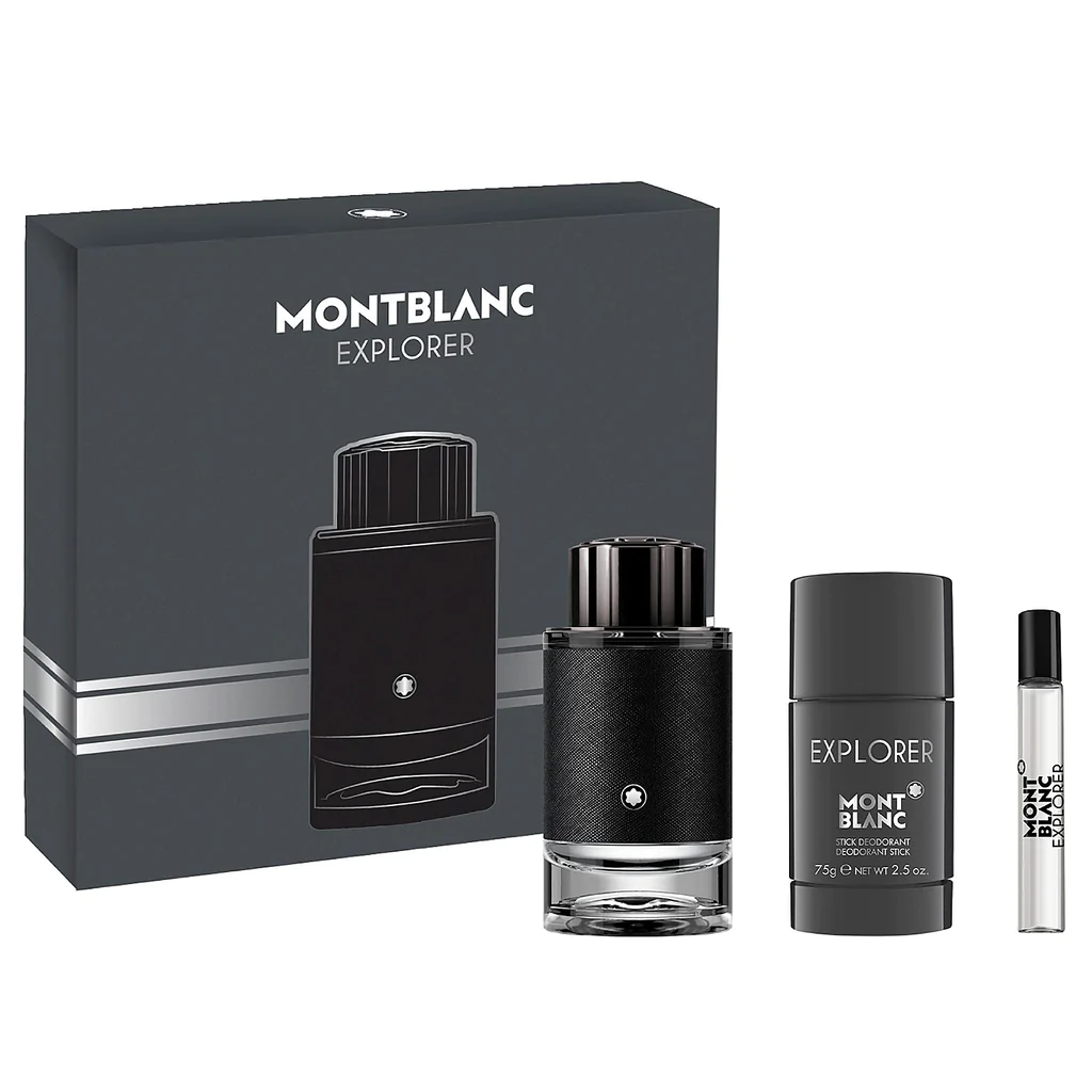 Mont blanc Explorer EDP 100ml 3 Piece Gift Set