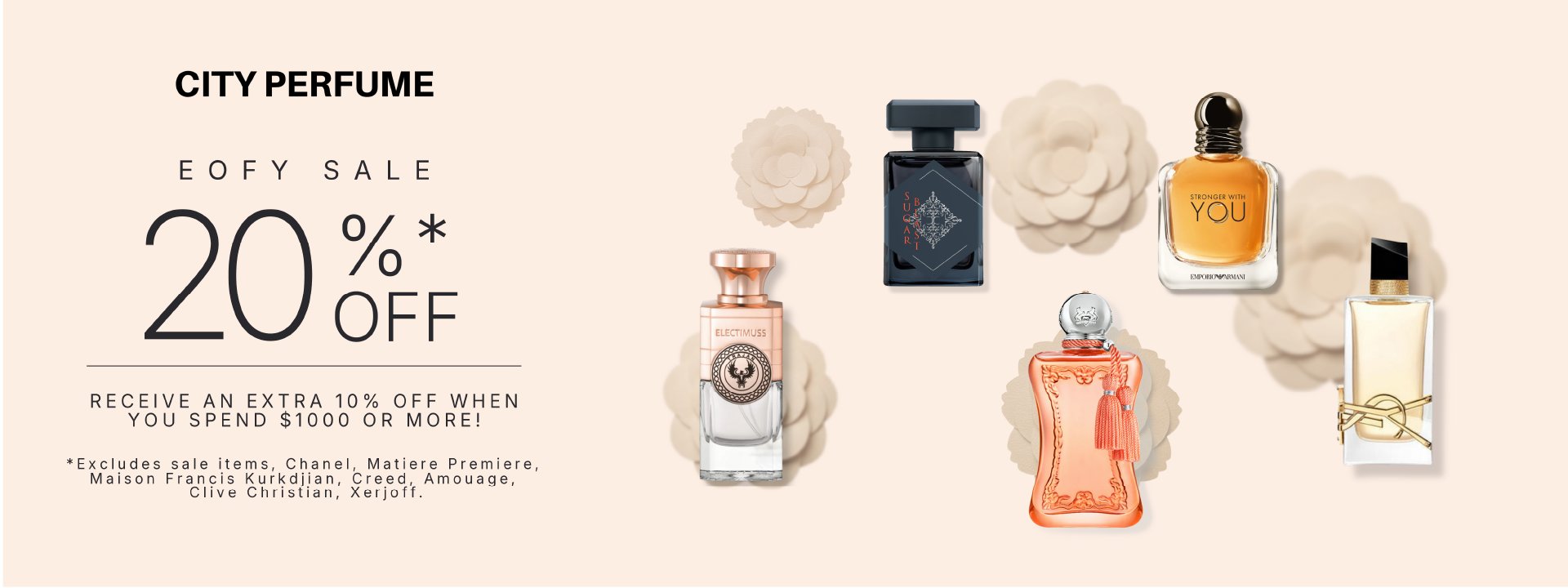City Perfume: EOFY Offer (22-30 June)