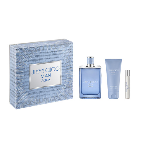 Jimmy Choo Man Aqua EDT 100ml 3 Piece Gift Set