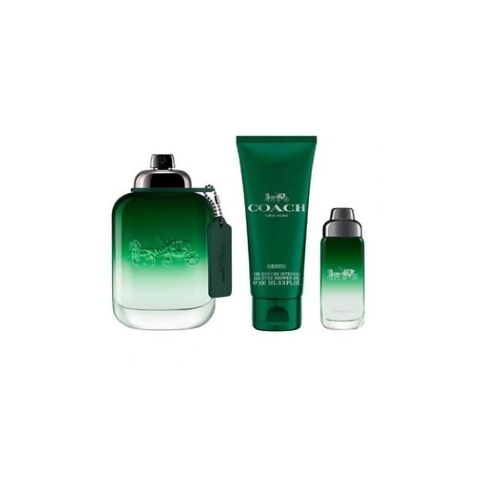 Coach New York Green EDT 100ml Gift Set