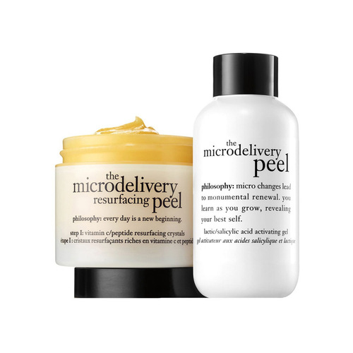 Philosophy The Microdelivery In Home Vitamin C Peptide Peel Kit 56.7g + 60ml