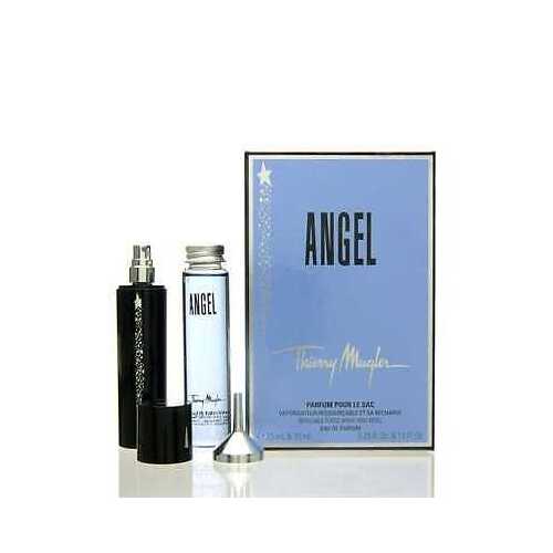 Mugler Angel Refillable Purse Spray And Refill Edp 7.5ml&35ml