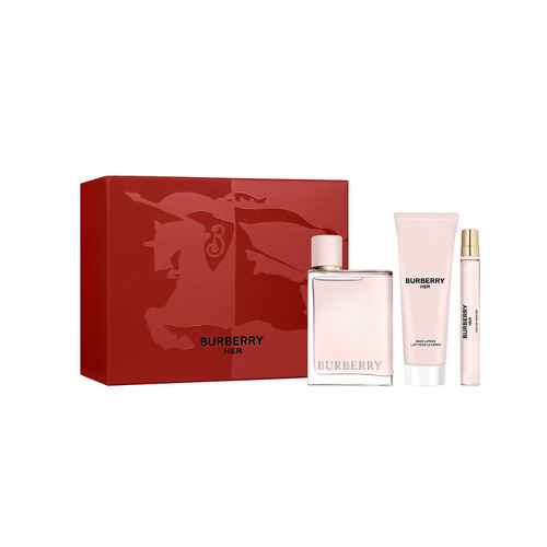 Burberry Her EDP 100ml 3 Piece Gift Set