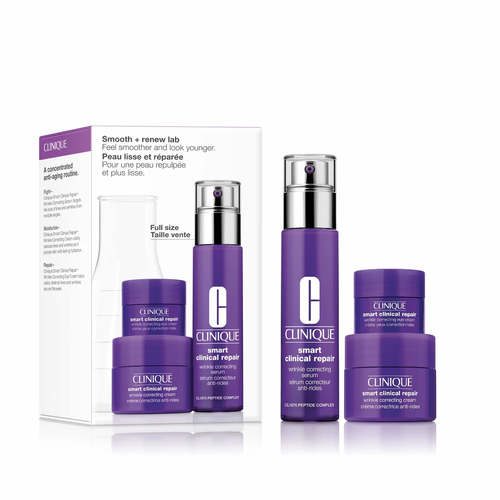 Clinique Smooth + Renew Lab: Smart Clinical Repair 3 Piece Set