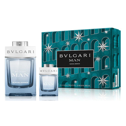Bvlgari Man Glacial Essence EDP 100ml Gift Set 