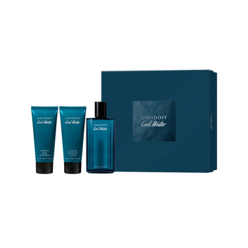 Davidoff Cool Water Men EDT 125ml 3 Piece Gift Set