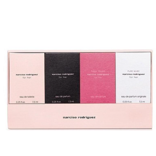 Narciso Rodriguez For Her Miniature Set 4x 7.5ml