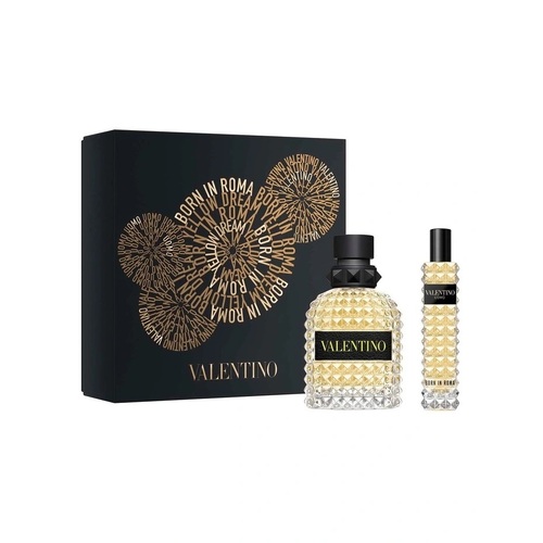 Valentino Uomo Born In Roma Yellow Dream EDT 50ml Gift Set