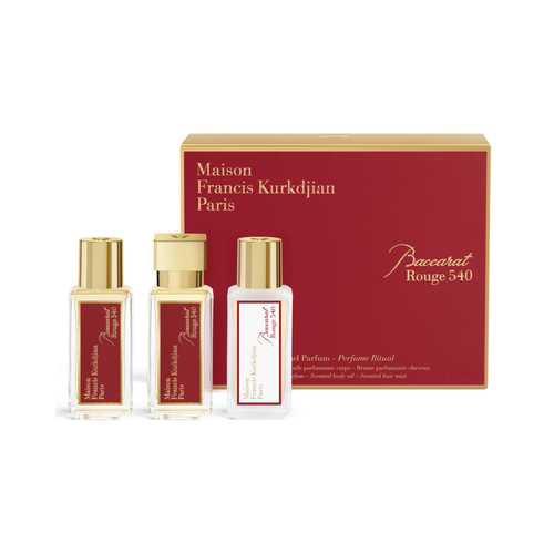 Maison Francis Kurkdjian Baccarat Rouge 540 EDP Perfume Ritual 3x 35ml 