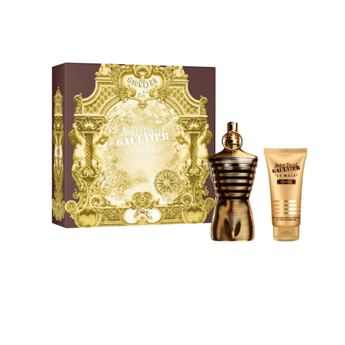 Jean Paul Gaultier Le Male Elixir Parfum 125ml 2 Piece Gift Set