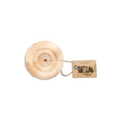 Khan Al Saboun Herbal Soap With Loofah Cedar 70g