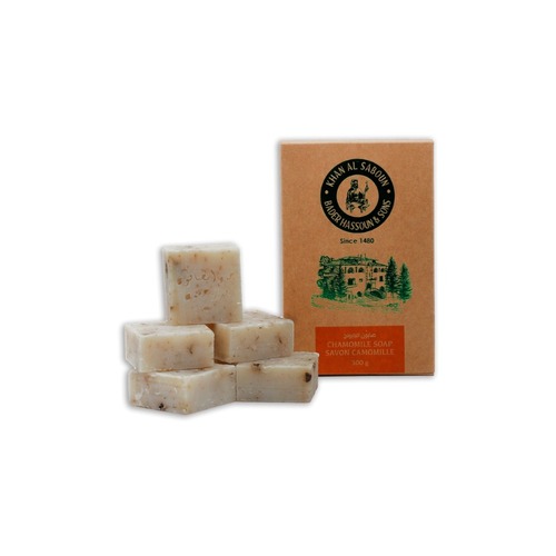 Khan Al Saboun Herbal Soap Chamomile 6 pack 300g