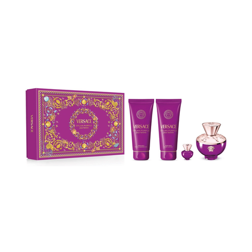 Versace Dylan Purple Pour Femme EDP 100ml 4 Piece Gift Set