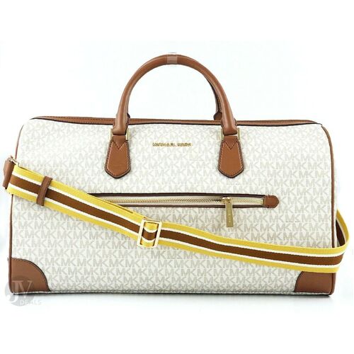 Michael Michael Kors Travel Vanilla/Lugg Duffle