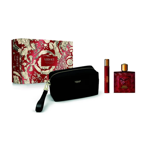 Versace Eros Flame Pour Homme EDP 100ml 3 Piece Gift Set