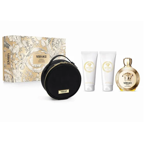 Versace Eros Pour Femme EDP 100ml 4 Piece Gift Set
