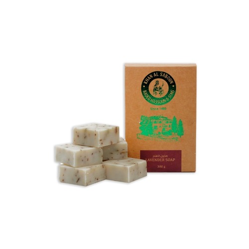 Khan Al Saboun Herbal Soap Lavender 6 pack 300g