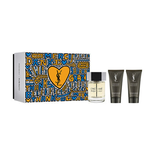 Yves Saint Laurent L'Homme EDT 100ml 3 Piece Gift Set
