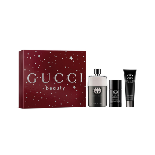 Gucci Guilty Pour Homme EDT 90ml 3 Piece Gift Set