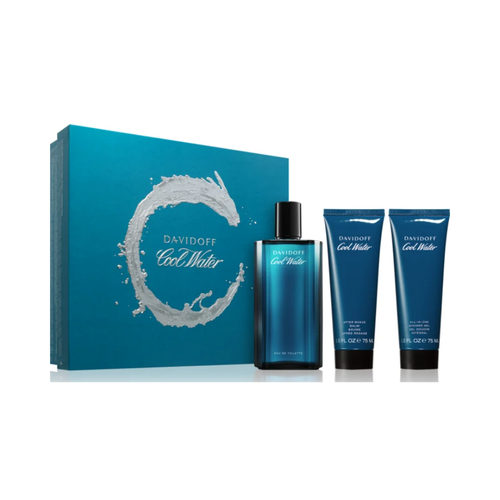 Davidoff Cool Water Men EDT 125ml 3 Piece Gift Set
