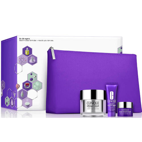 Clinique A+ De-agers Anti-aging Skincare Set 4pcs