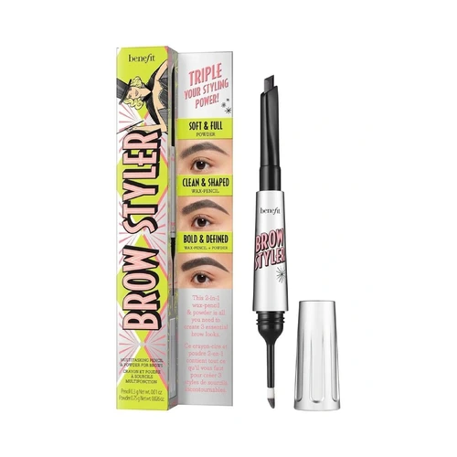 Benefit Cosmetics EyeBrow Styler Duo Wax Pencil and Powder Cool Grey 1.05g