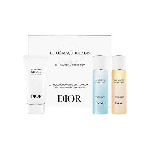 Dior The Cleansing Discovery Ritual Skin Care 3 Piece Gift Set