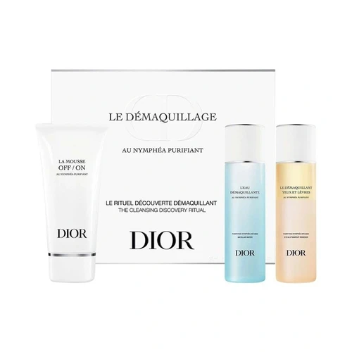 Dior The Cleansing Discovery Ritual Skin Care 3 Piece Gift Set