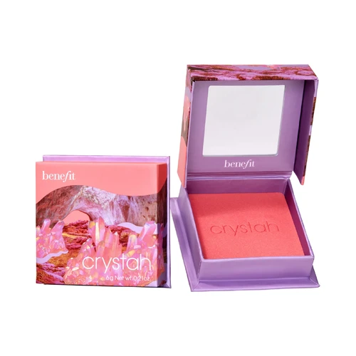 Benefit Cosmetics Crystah Strawberry Pink Blush Powder
