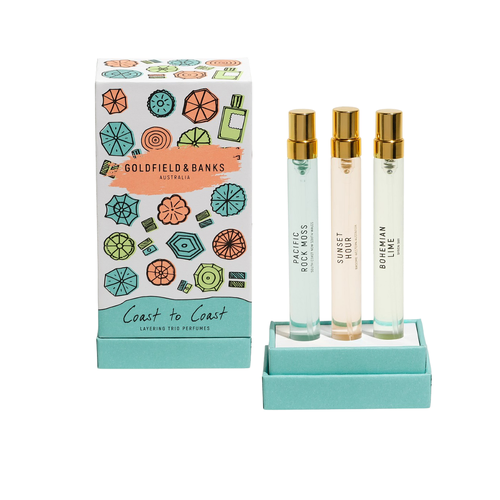 Goldfield & Banks Coast to Coast Trio Set 3x10ml