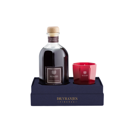 Dr Vranjes Rosso Nobile Gift Set Diffuser 250ml + Candle 80g  