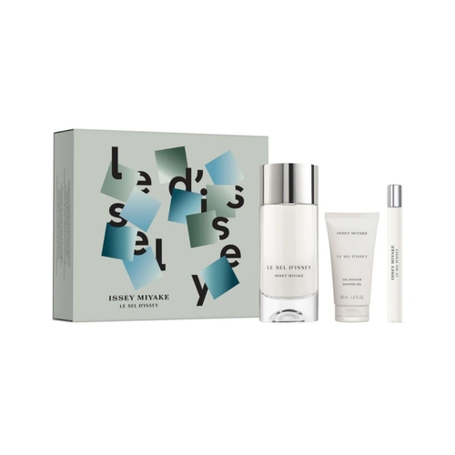 Issey Miyake Le Sel D'Issey EDT 100ml 3 Piece Gift Set