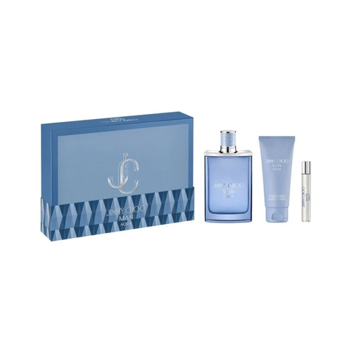 mmy Choo Man Aqua EDT 100ml 3 Piece Gift Set