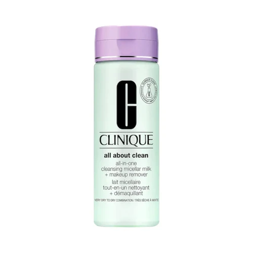 Clinique All About Clean All-In-One Cleansing Micellar Milk Dry Skin Makeup Remover 200ml