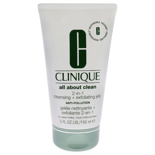 Clinique All About Clean 2-In-1 Cleansing Plus Exfoliating Jelly 150ml